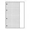 Bloco de escrita Oxford DIN A4 pautado Lineatur 22, 80 folhas, 90 g/m², branco