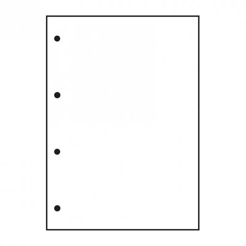 Bloco de cartas Oxford School perfurado DIN A4 liso Lineatur 20