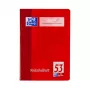 Oxford 100050336 caderno A4 90 g/m2 vermelho