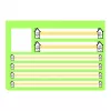 Oxford 100050305 caderno A4 80 g/m2 azul