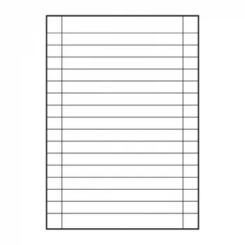 Oxford 100050331 caderno A4 90 g/m2 azul
