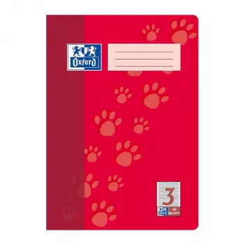 Caderno Oxford 100050402 A4 90 g/m2 vermelho