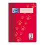 Oxford 100050402 caderno A4 90 g/m2 vermelho