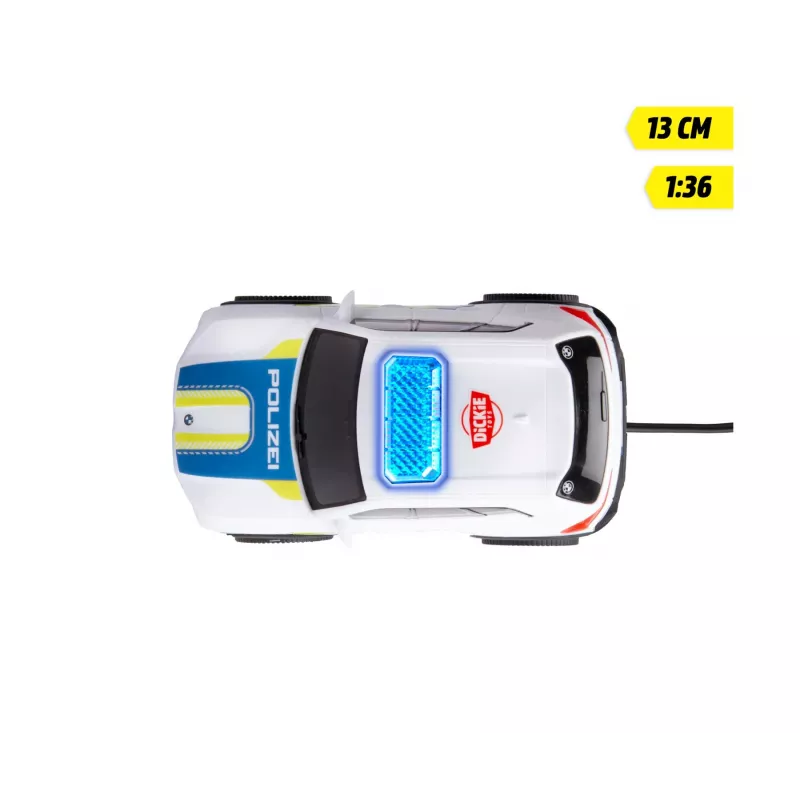 Dickie BMW XM Police Racer 203712034, com cabo