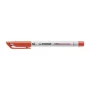 STABILO OHPen Universal vermelho marcador de retroprojetor solúvel em água M (médio) 1 unid.