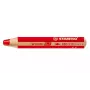 STABILO Woody 3 in 1 caneta multiusos - vermelho - certificado PEFC - mina de 10 mm - unidade
