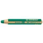 STABILO woody 3 in1 lápis de cor - verde - mina de 10 mm - 1 peça