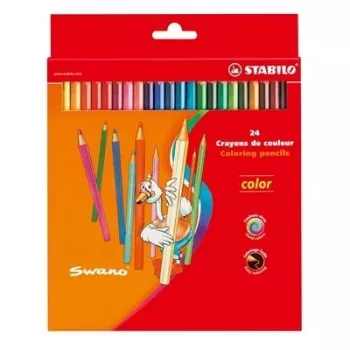 STABILO Color lápis de cor - cores sortidas - pack de 24