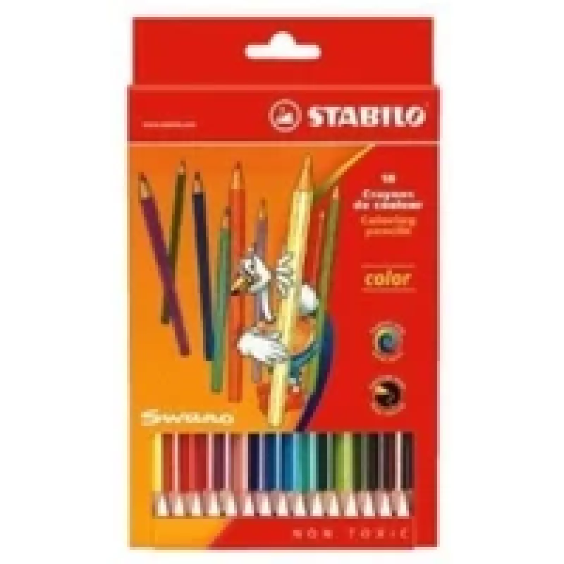 STABILO Color lápis de cor - 18 unid.