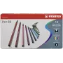 STABILO Pen 68 marcador de fibra - 1 mm - 10 cores sortidas
