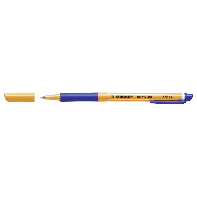 Caneta de gel STABILO PointVisco - multicolor - 0,5 mm - pack de 10
