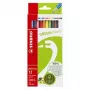 Lápis de cor STABILO GREENcolors - multicolor - 12 unidades