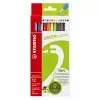 Lápis de cor STABILO GREENcolors - multicolor - 12 unidades
