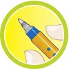Caneta de gel STABILO Worker - multicolor - tinta azul - 0,5 mm - pack de 10