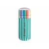 Conjunto de marcadores STABILO Pen 68, 20 cores sortidas, caixa de plástico, Zebrui turquesa, espessura de traço 1 mm