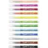 Conjunto de canetas fineliner STABILO 380/12 - 12 cores diferentes (preto, azul, castanho, verde, ciano claro, verde claro, laranja, pêssego, rosa, vermelho, branco, amarelo) - ponta 0,4 mm - tinta à base de água - estojo de plástico