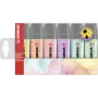 Conjunto de marcadores STABILO BOSS ORIGINAL - 6 unidades - cores pastel sortidas - ponta biselada - 2 mm / 5 mm - tinta à base de água