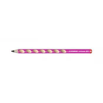 Lápis de grafite STABILO EASYgraph S HB rosa ergonómico triangular destros 1 unidade