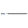 Marcador de fibra STABILO Pen 68 Metallic - azul metálico - 1 unid.