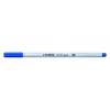 Caneta pincel STABILO Pen 68 Brush - azul - ponta de pincel - tinta à base de água - hexagonal - 1 caneta