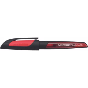 Caneta de tinta permanente STABILO EASYbuddy preto/vermelho M (média)