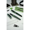 STABILO Flow Sporty caneta de tinta permanente aparo M preto/verde-azeitona