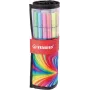 Conjunto de canetas de fibra STABILO Pen 68 ARTY, 25 unid., várias cores