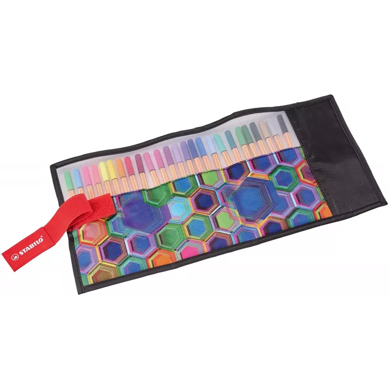 Caneta fineliner STABILO point 88 - mistura de cores - 0,4 mm - pack de 20