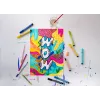 Caneta de feltro STABILO Pen 68 MAX verde com ponta biselada