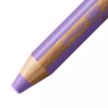 Lápis multifunções STABILO Woody 3 in 1 violeta