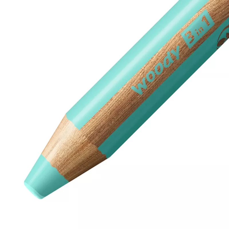 STABILO woody 3 in 1 azul-pastel - lápis multiusos