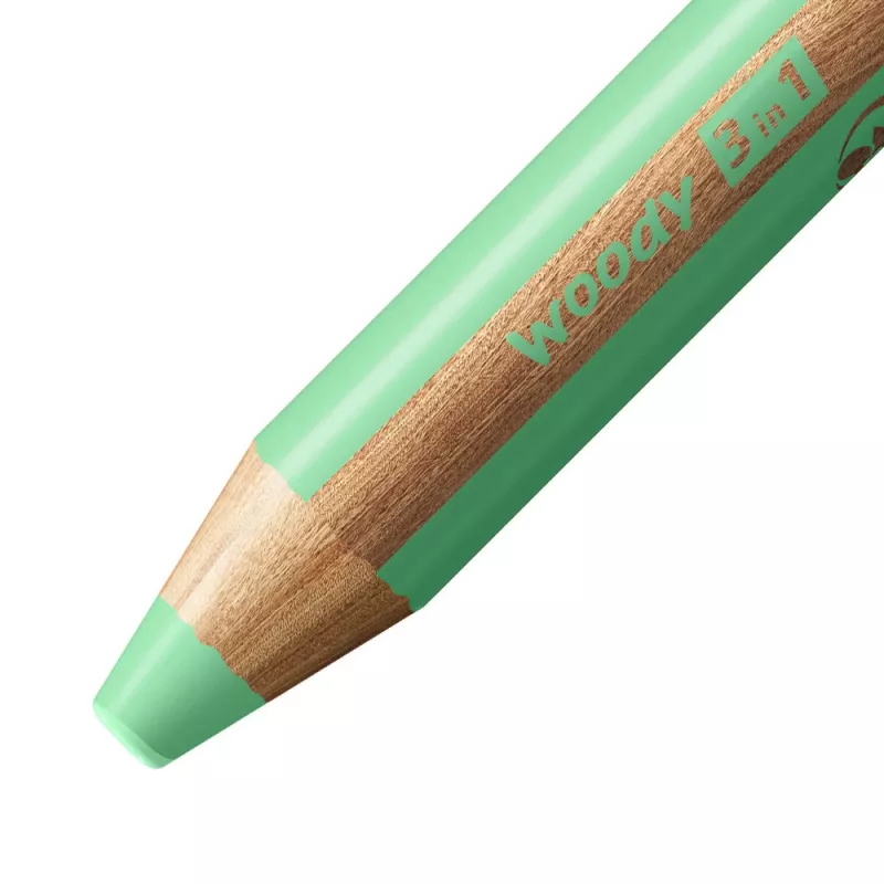 STABILO woody 3 in 1 verde-pastel lápis multiusos