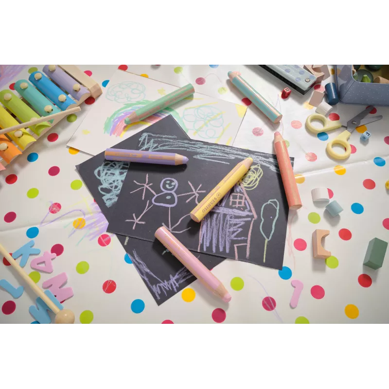 STABILO woody 3 in 1 verde-pastel lápis multiusos