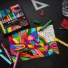 STABILO Pen 68 MAX pack de 6 Arty Edition marcadores de feltro com ponta chanfrada