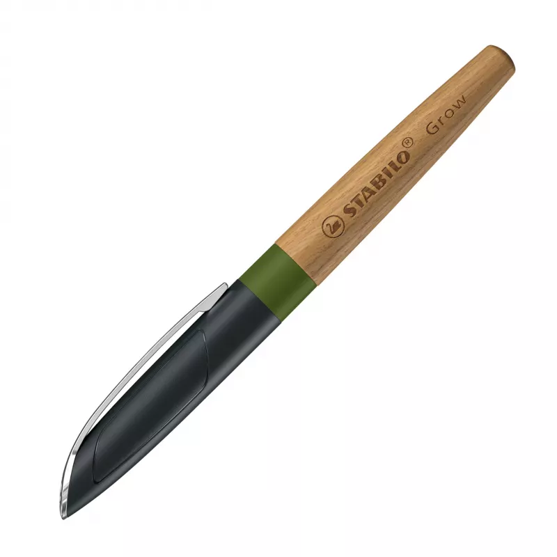 STABILO Climate Neutral caneta de tinta permanente Grow - verde-musgo/carvalho