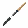 STABILO caneta de tinta permanente Grow com neutralidade climática - Blueberry Blue / Beech