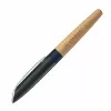 STABILO caneta de tinta permanente Grow com neutralidade climática - Blueberry Blue / Beech