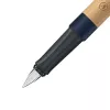STABILO caneta de tinta permanente Grow com neutralidade climática - Blueberry Blue / Beech