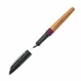 STABILO Grow caneta de tinta permanente - Plum Red / Cherry, aparo médio, com neutralidade climática