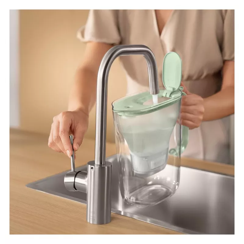 BRITA Style Eco jarro filtrante de água, Glacier Blue, incl. 3 cartuchos MAXTRA PRO All-in-1