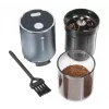 Moinho de café USB Zassenhaus Mini Master, mós cónicas de cerâmica, recarregável, preto/prateado