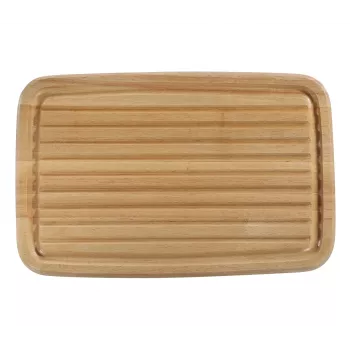 Tábua de pão Zassenhaus madeira de seringueira 42x27,5x2 cm