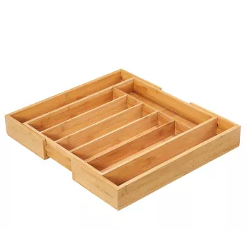 Caixa de talheres Zassenhaus bambu extensível