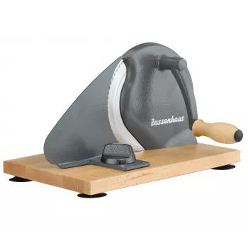 Cortador de pão manual ZASSENHAUS, cinzento