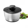 GEFU PUSH IT centrifugadora de salada em aço inoxidável