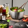 GEFU PUSH IT centrifugadora de salada em aço inoxidável