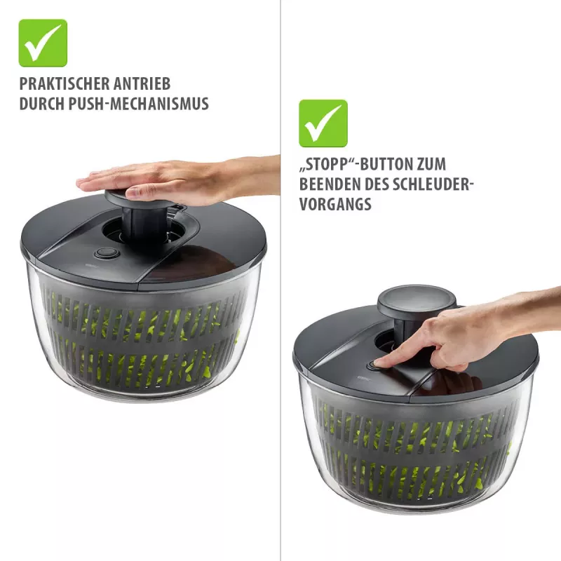 GEFU PUSH IT centrifugadora de salada