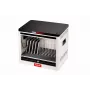 PARAT PARAPROJECT Cube C12 caixa de armazenamento de dispositivos - com fecho - para 12 tablets/portáteis - aço, plástico ABS - cinzento - tamanho do ecrã até 12 polegadas (30,5 cm)