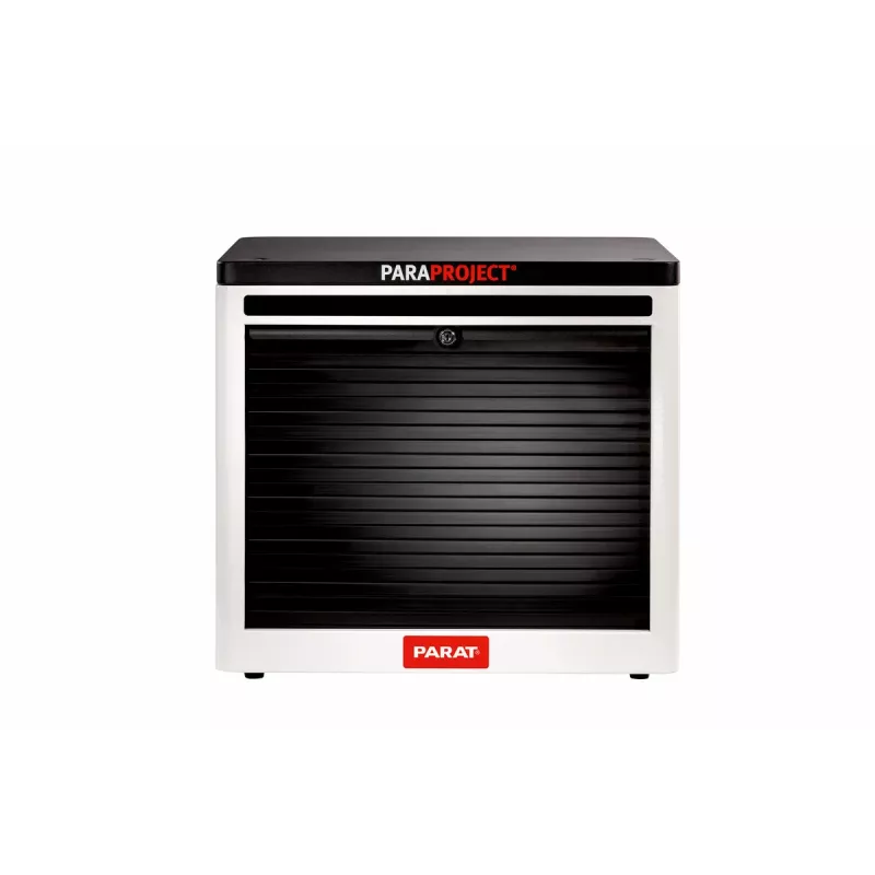 PARAT PARAPROJECT Cube C12 caixa de armazenamento de dispositivos - com fecho - para 12 tablets/portáteis - aço, plástico ABS - cinzento - tamanho do ecrã até 12 polegadas (30,5 cm)