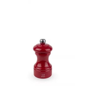 Peugeot Bistro moinho de pimenta 10 cm vermelho paixão madeira de faia lacada